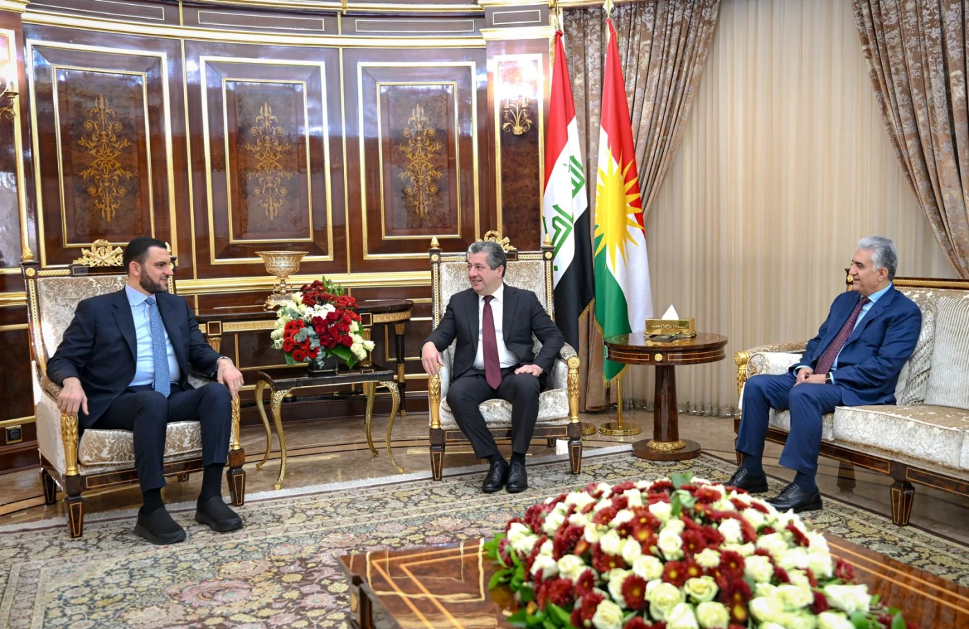 بيان: مسرور بارزاني يناقش مع سرمد الخنجر تشكيل الحكومة الجديدة