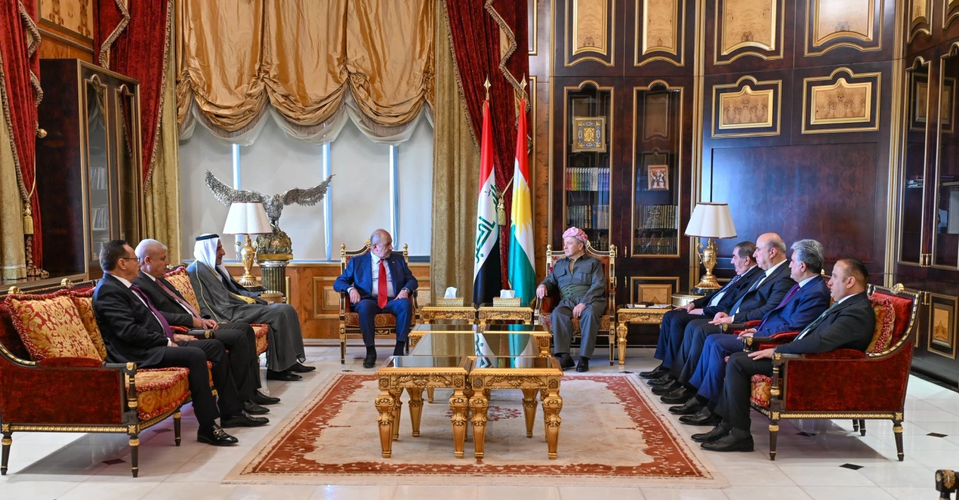 الانتخابات والخلافات السياسية.. الرئيس بارزاني يستقبل وفداً برئاسة وزير الدفاع العراقي