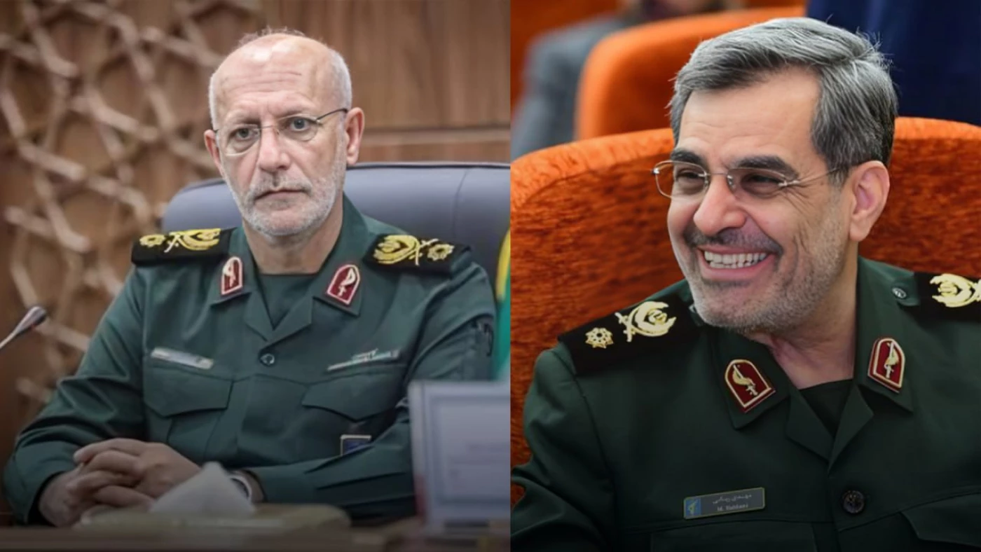 إيران تقر بمقتل اثنين من كبار جنرالاتها في هيئة الأركان