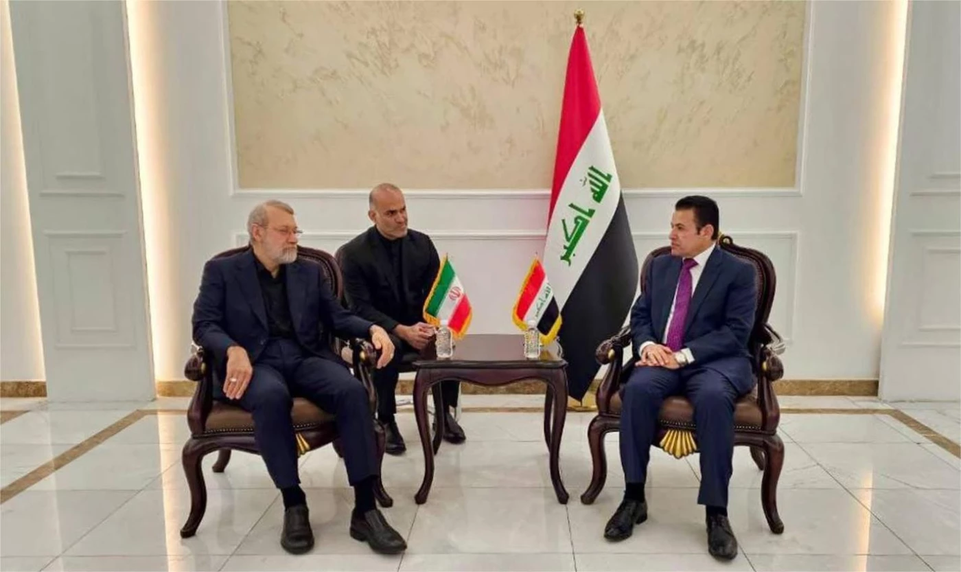 لاريجاني في بغداد وحديث عن "اتفاق أمني مهم"