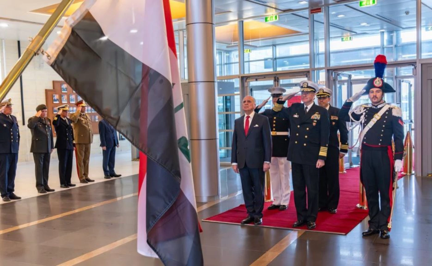 فؤاد حسين في مقر "الناتو".. نقاش حول دعم المؤسسات الأمنية العراقية 