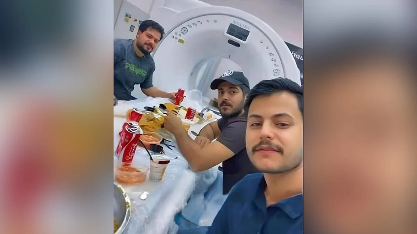 صحة ميسان تعلن طرد الكادر الذي تناول الطعام على جهاز CT-Scan