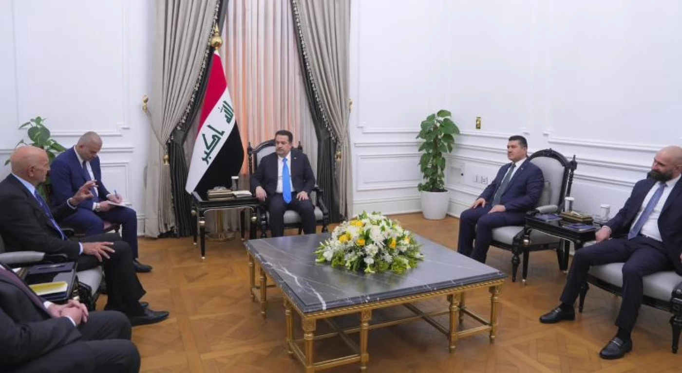 السوداني يبحث مع برّاك الأوضاع في سوريا ومكافحة الإرهاب