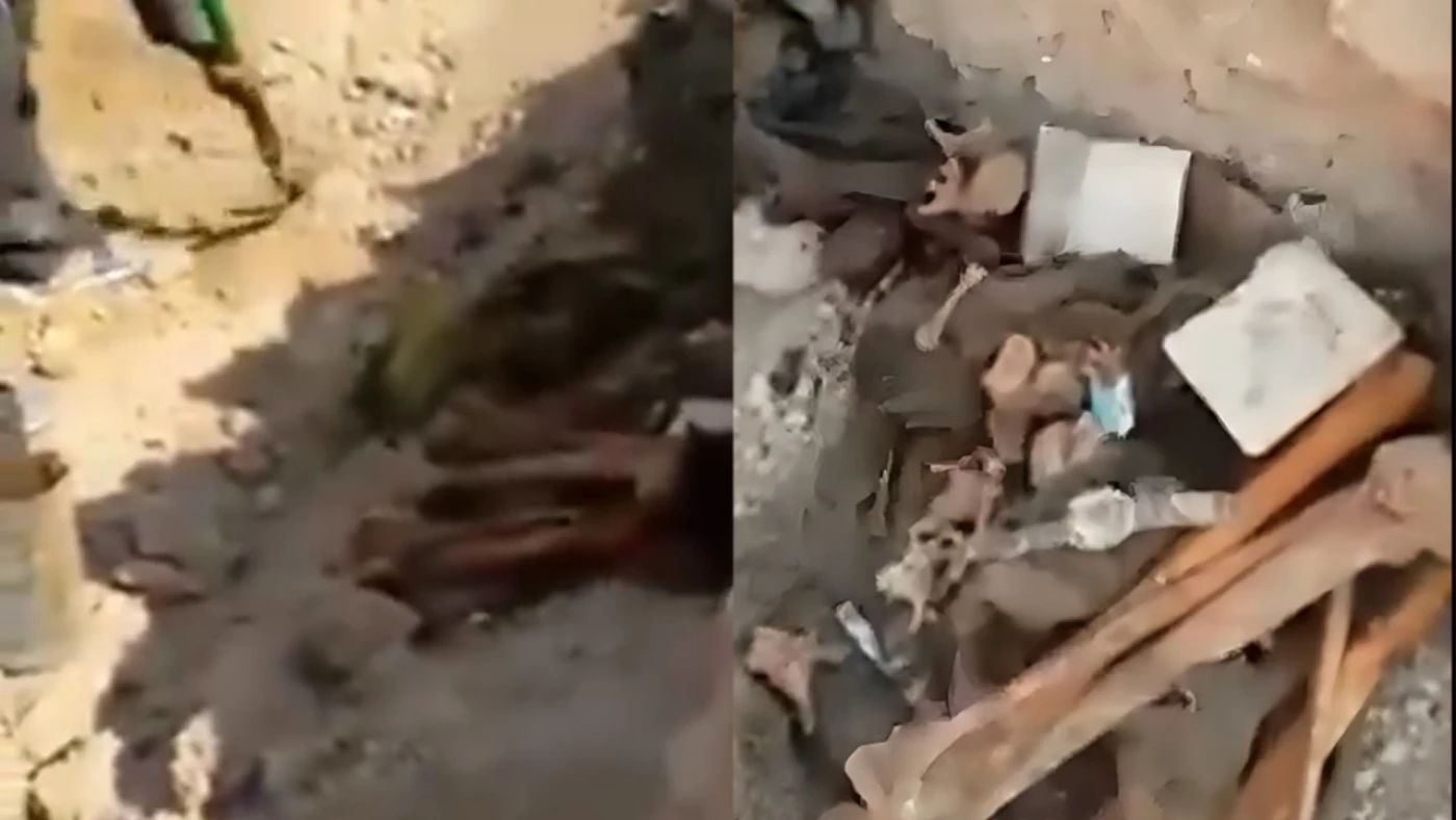 العثور على رفات قرب منفذ الشلامجة يعتقد أنها لأحد ضحايا الحرب العراقية - الإيرانية