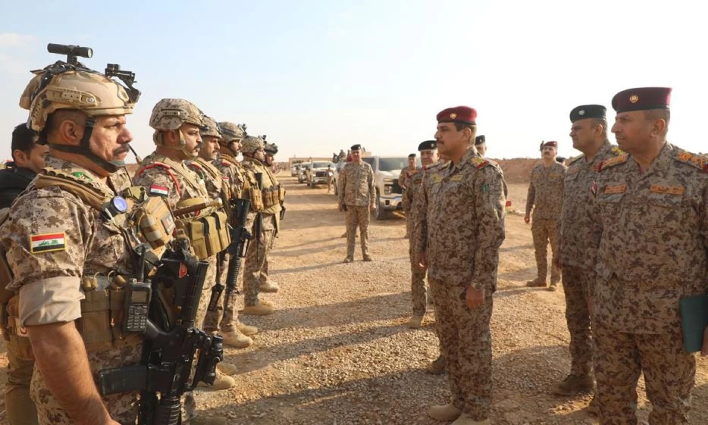 صور| رئيس أركان الجيش يتفقّد الجهوزية العسكرية في وادي حوران بالأنبار