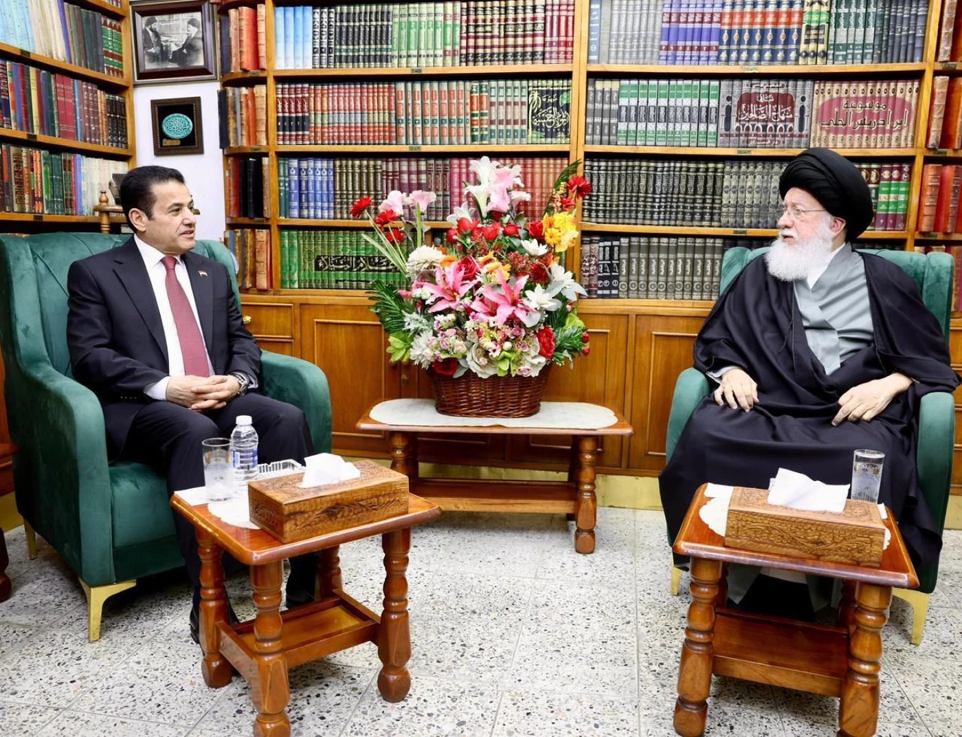 الصدر للأعرجي: أهمية بذل السياسيين جهوداً أكبر لترجمة نتائج الانتخابات إلى واقع