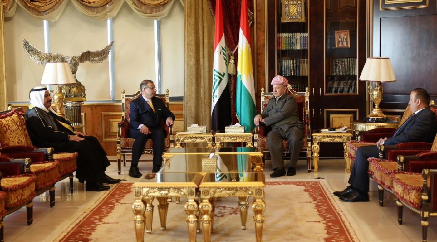 الرئيس بارزاني يستقبل سليم الجبوري ويتباحثان في أوضاع العراق والانتخابات