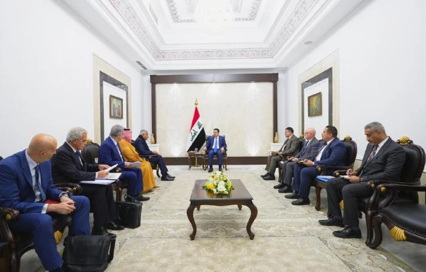 السوداني يبحث مع هشام طلعت مصطفى "التحديات" التي تواجه مشروع مدينة الرفيل