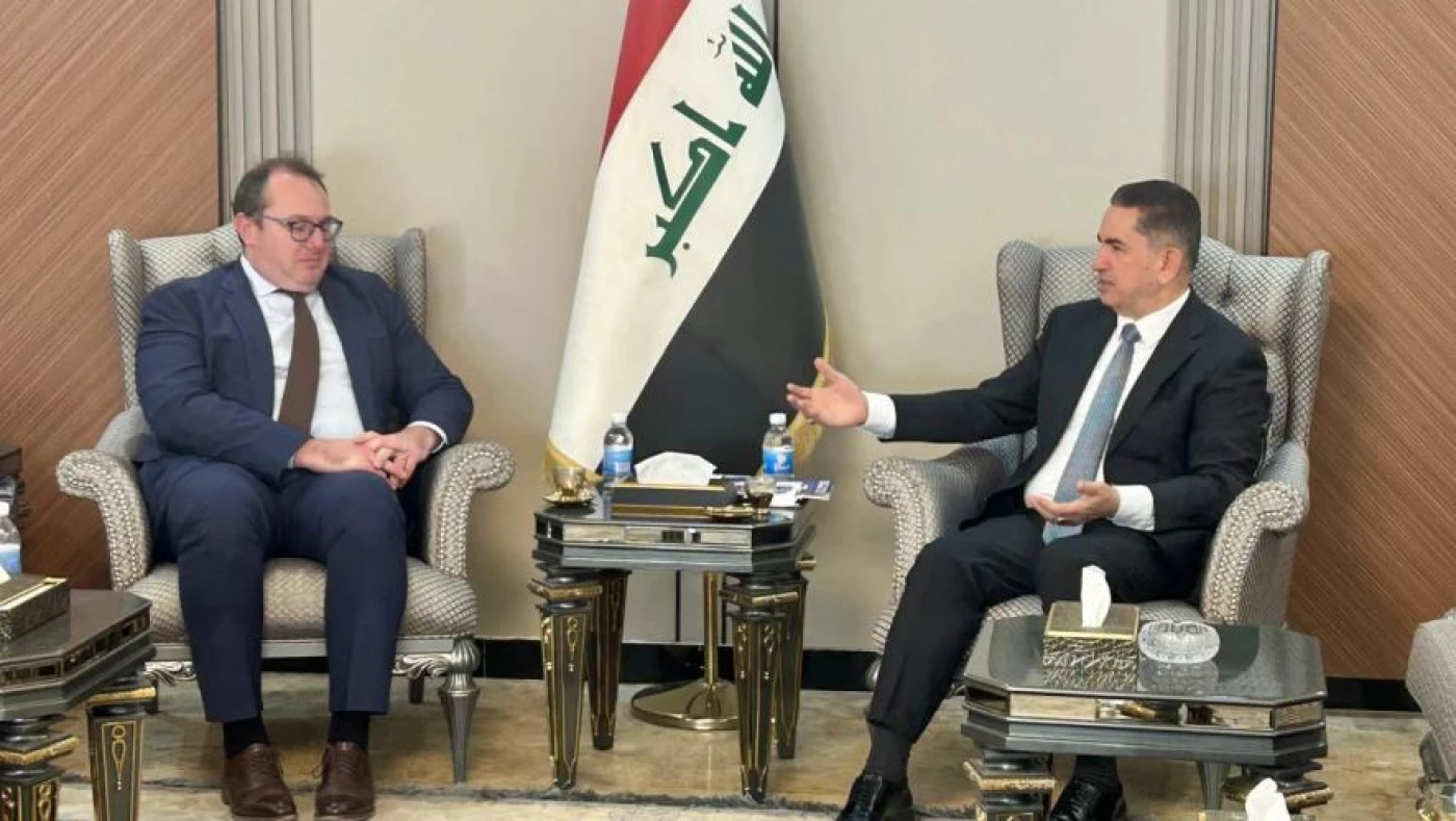 الزرفي يستقبل القائم بالأعمال: ناقشنا التضحيات الكبيرة التي قدمتها الولايات المتحدة في العراق