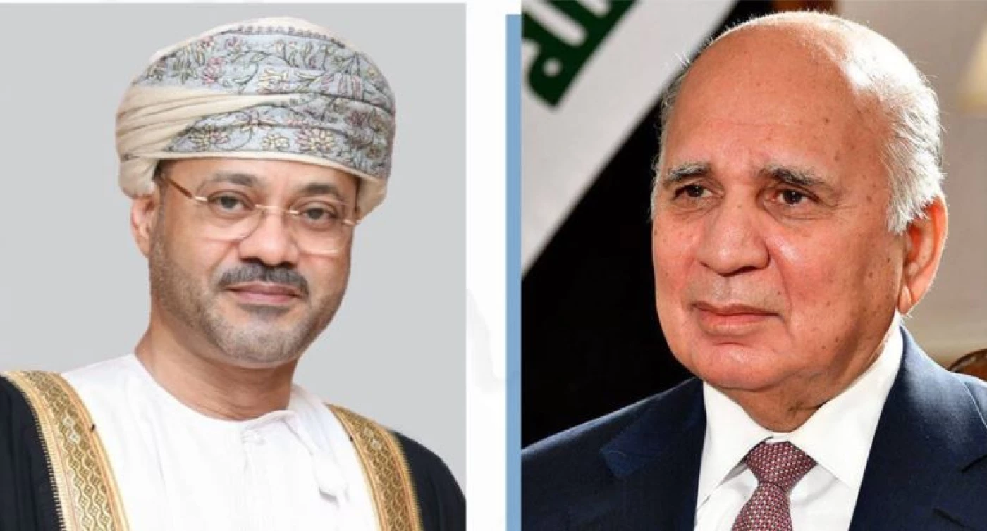 فؤاد حسين يبحث مع نظيره العُماني تطورات الوضع في إيران واليمن