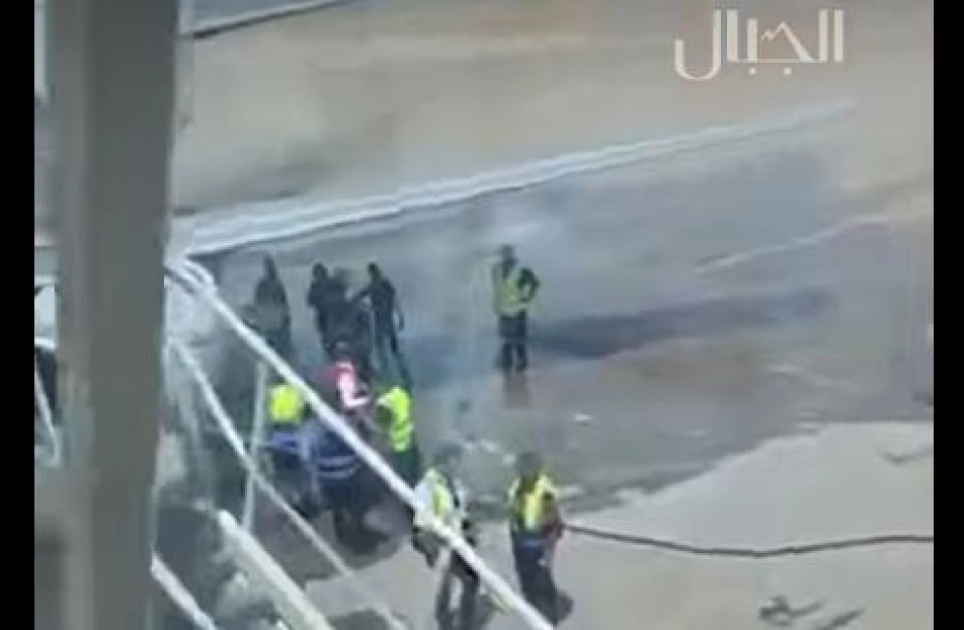 النقل العراقية بشأن فيديو الطائرة في مطار بغداد: تعرضت لخلل فني 