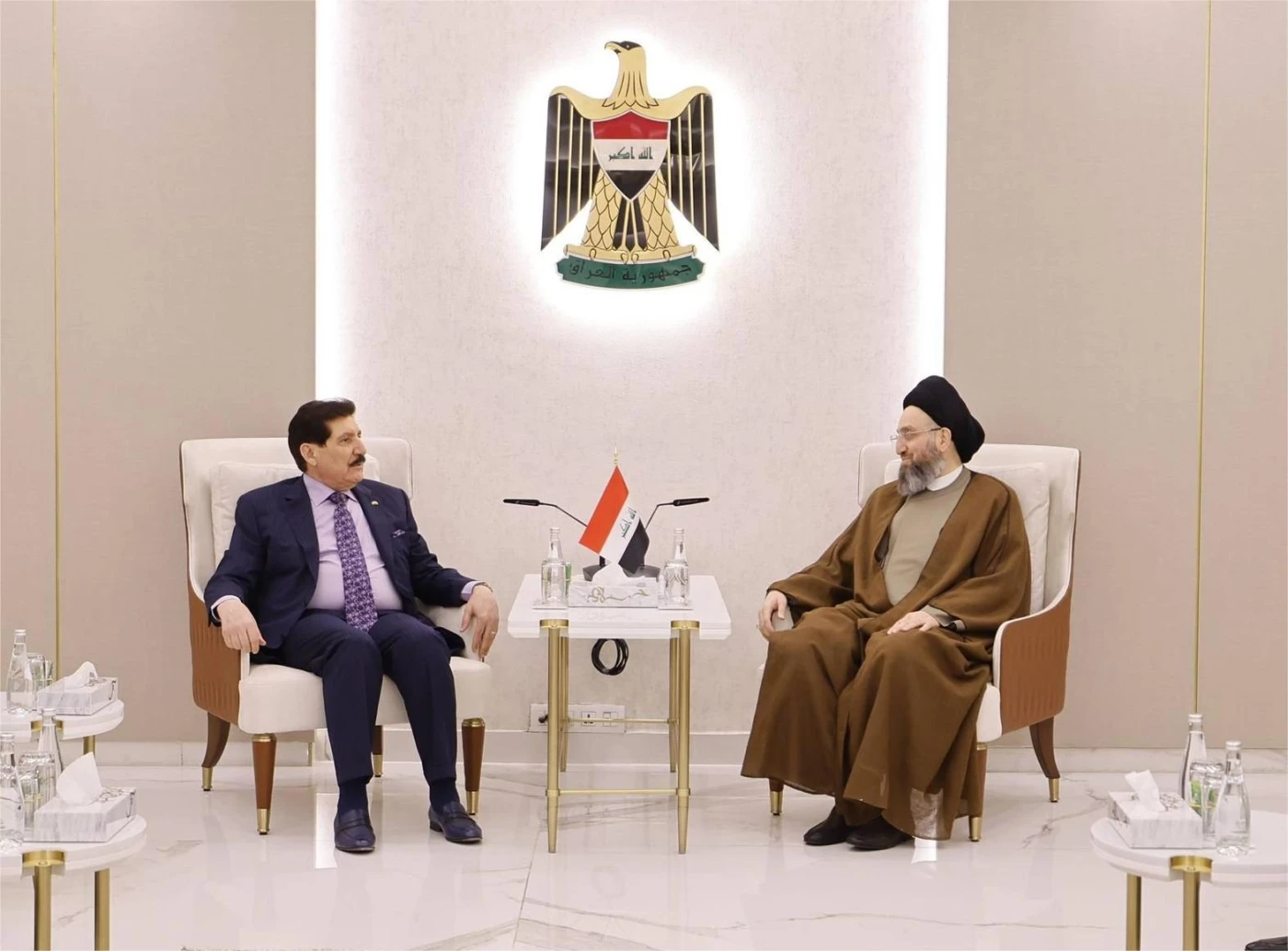 الحكيم يناقش مع وفد الديمقراطي الكوردستاني تشكيل الحكومة المقبلة