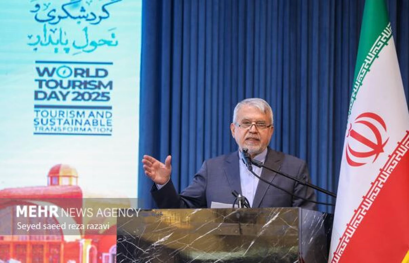 "وفق مقترح عراقي".. وزير السياحة الإيراني يتحدث عن اتفاقية لزيادة الزوار إلى 5 ملايين