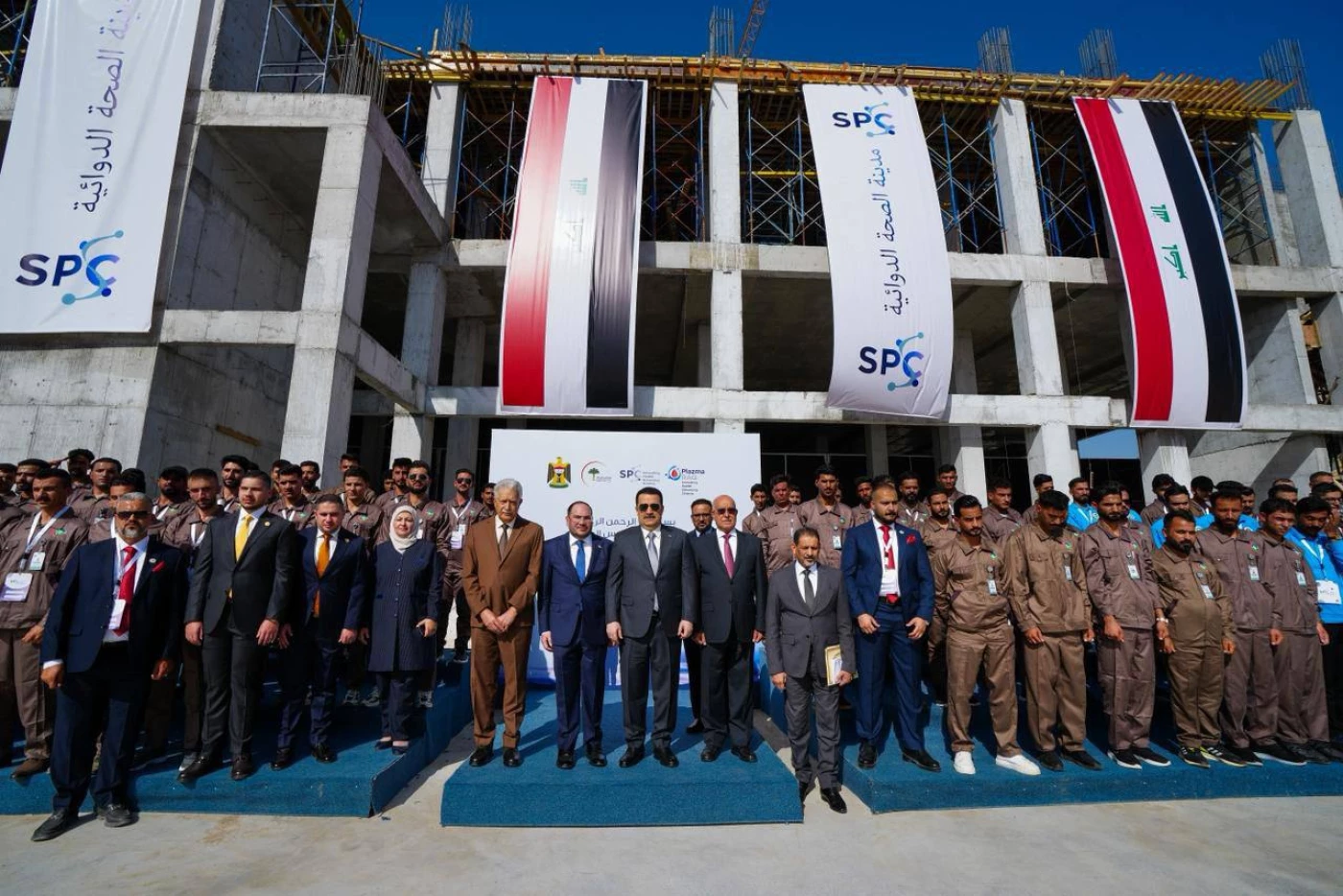 مكتبه: السوداني أطلق العمل في أضخم مدينة دوائية بالعراق