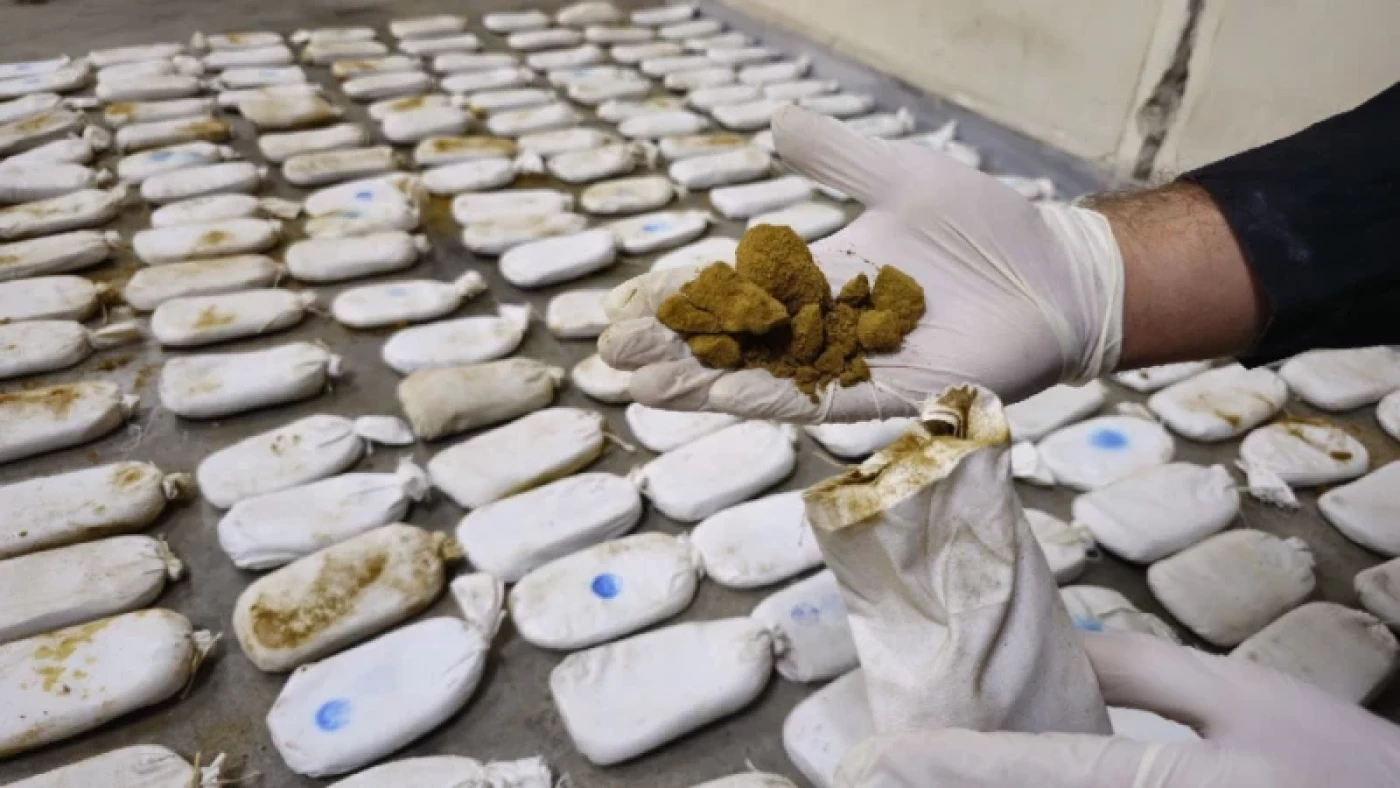 الداخلية العراقية تعلن ضبط 64 كيلوغراماً من المخدرات بالتعاون مع الجانب الإيراني