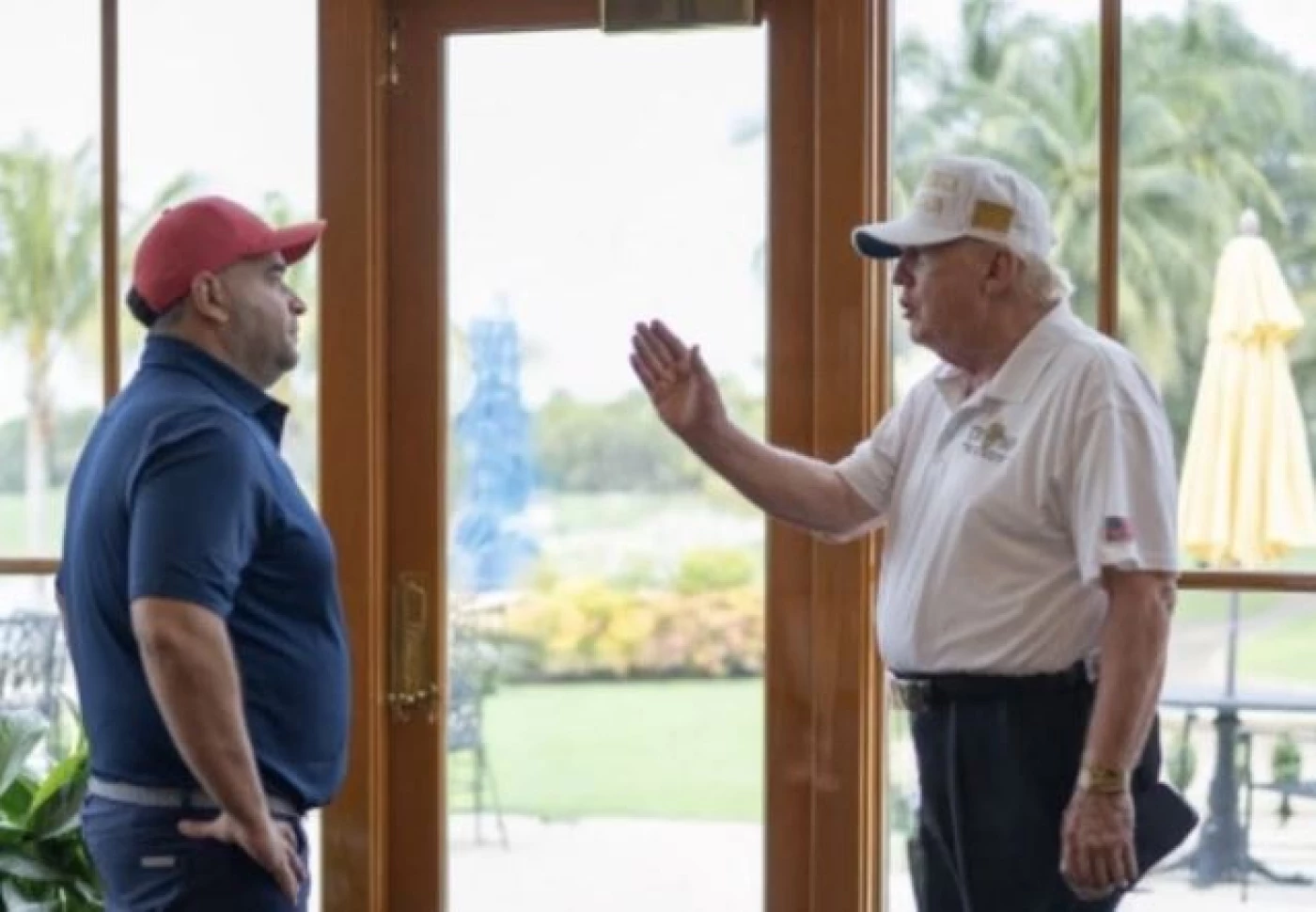 صور| سافايا يتلقى "توجيهات" من ترامب بشأن العراق