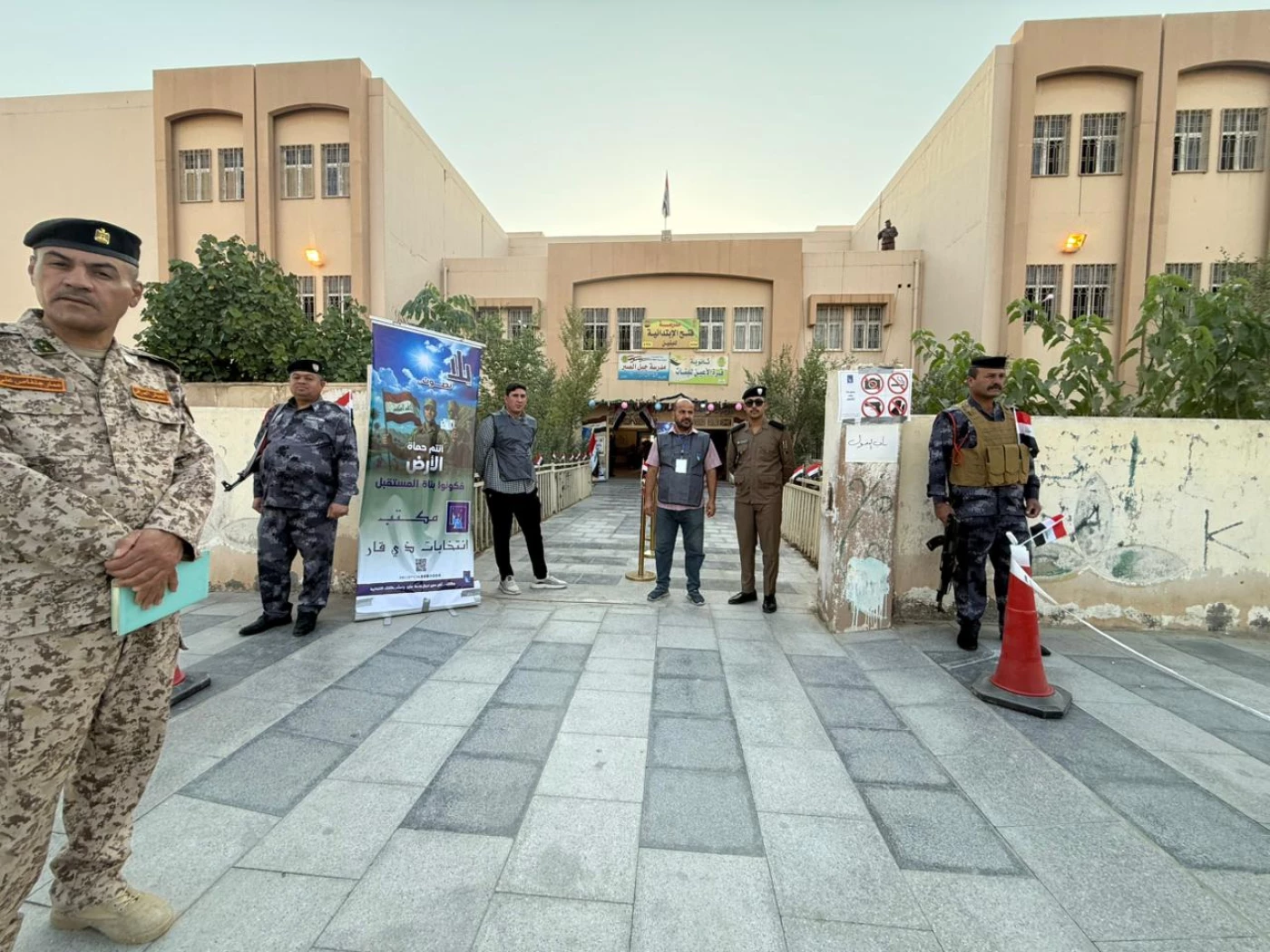 ذي قار| أكثر من 34 ألف منتسب أمني يصوتون لاختيار 19 نائباً يمثلون المحافظة