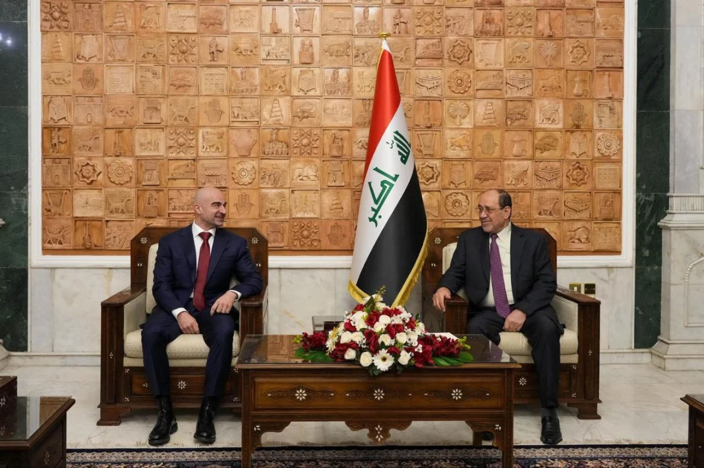 المالكي يناقش مع بافل طالباني ملف المناصب الرئاسية الثلاث