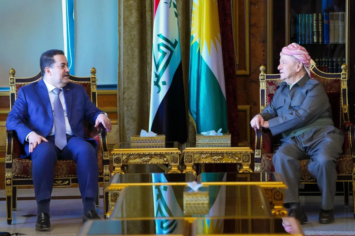 السوداني يتصل بقيادات كوردية: تقدير لمواقفهم