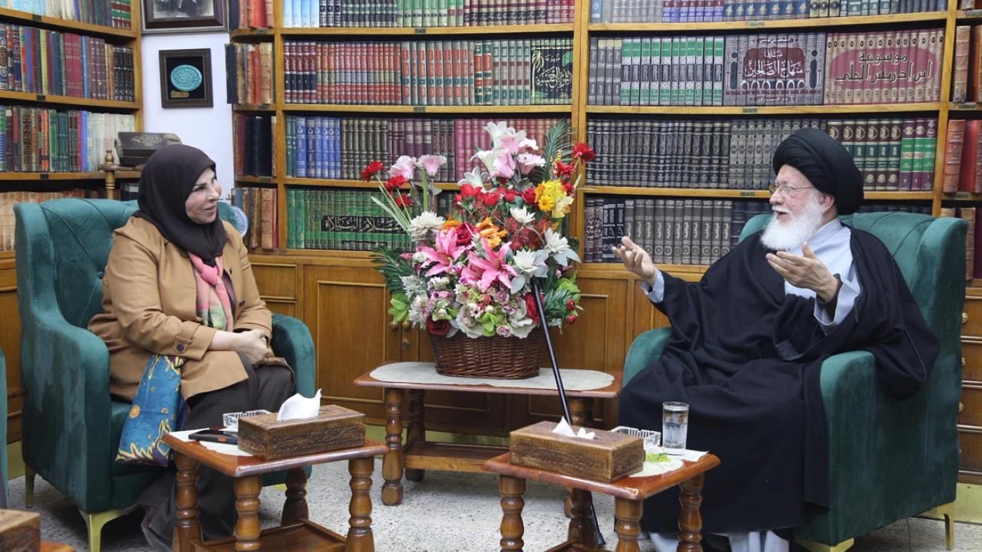 نصيّف تبحث مع الصدر تحويل "الكاظمية" إلى محافظة