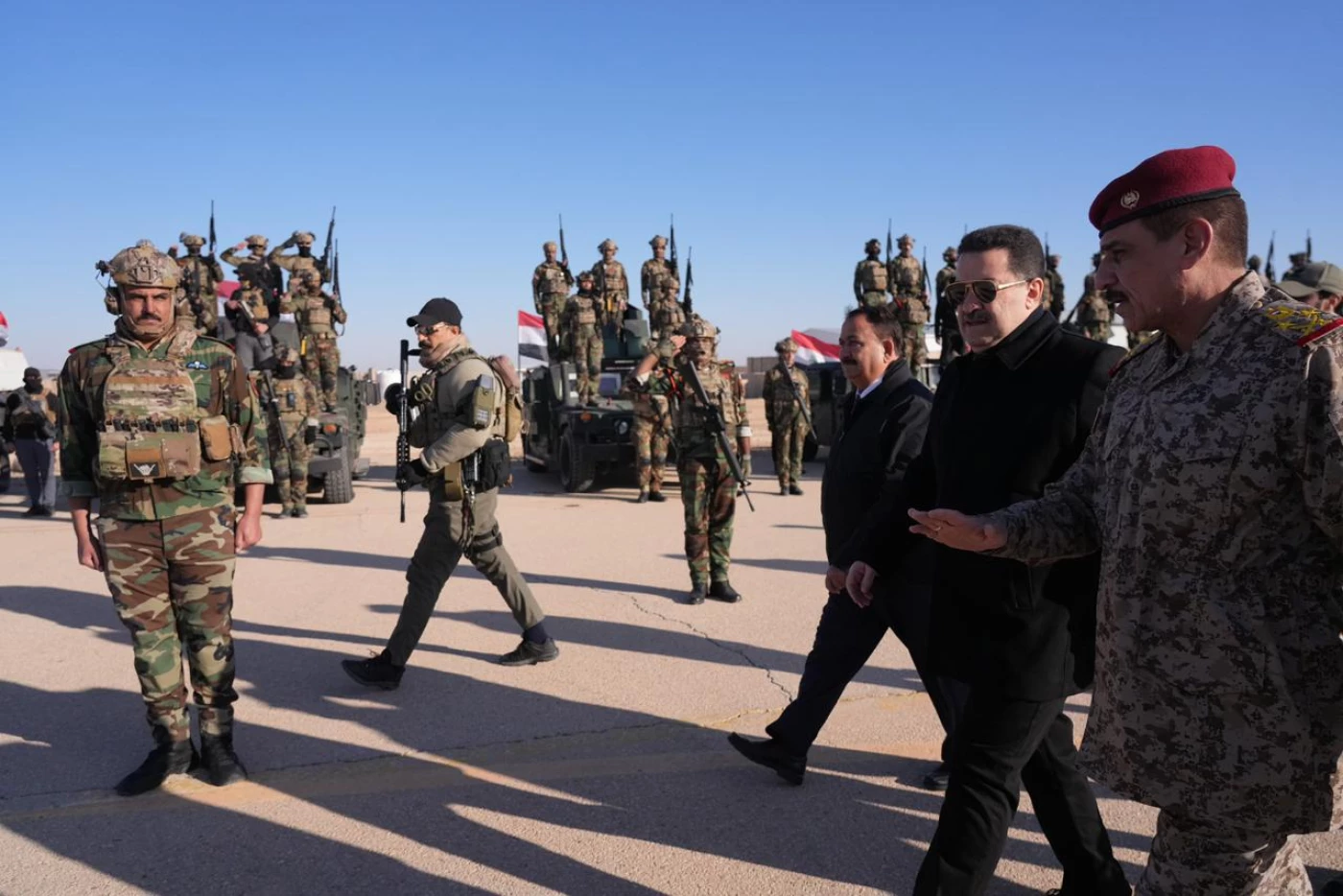 بعد إخلائها من التحالف الدولي.. السوداني يزور "عين الأسد" في الأنبار