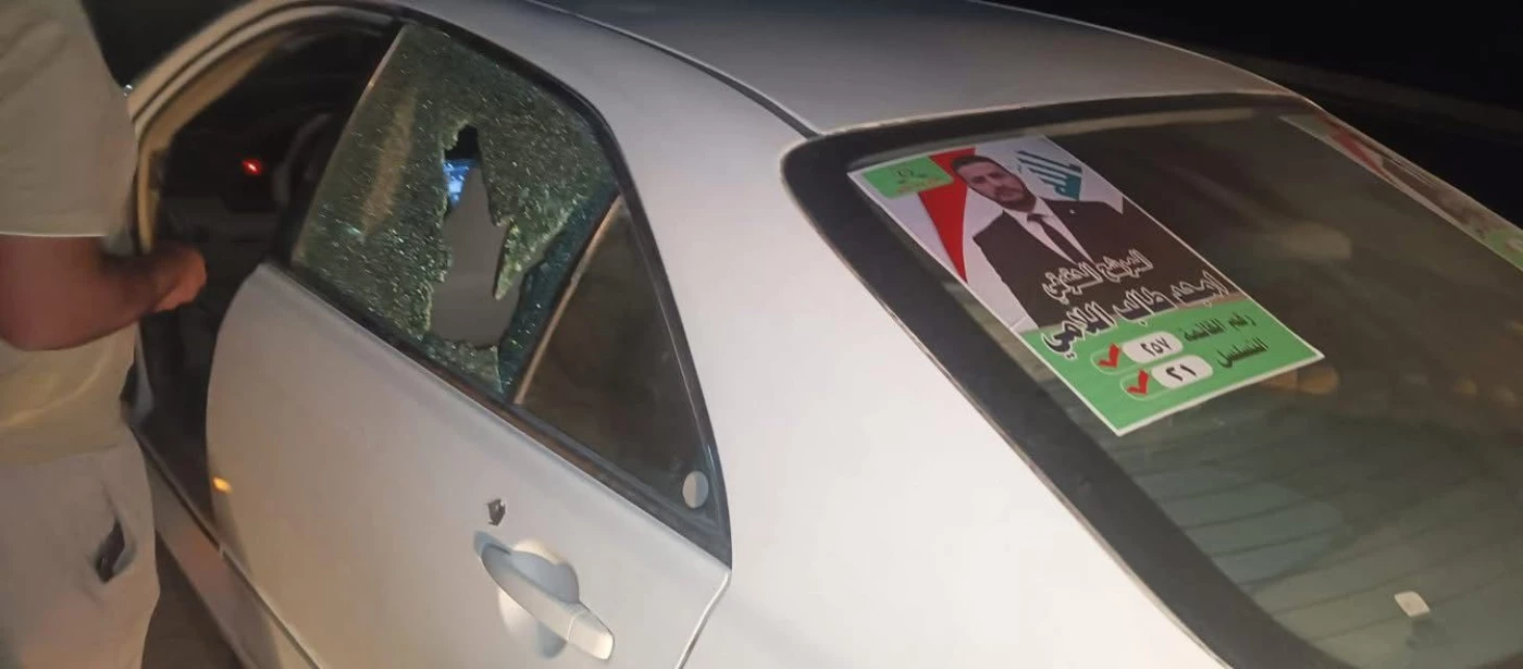 صور| مرشح عن دولة القانون في البصرة يكشف لـ"الجبال" تفاصيل نجاته من محاولة اغتيال