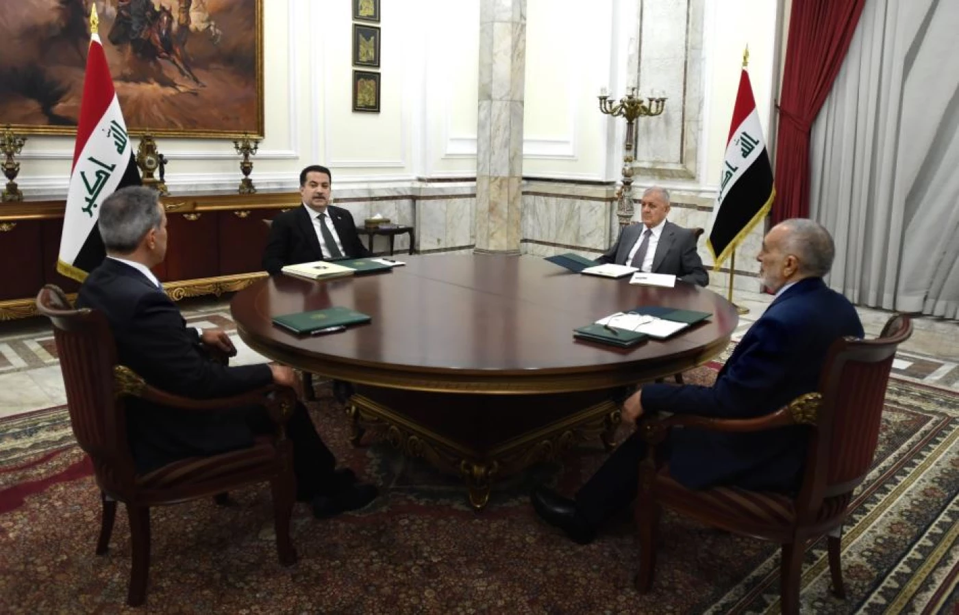 الانتخابات وخروقات الأجواء والمشمولون بالعفو إلى جانب رواتب الإقليم.. مخرجات اجتماع الرئاسات الأربع