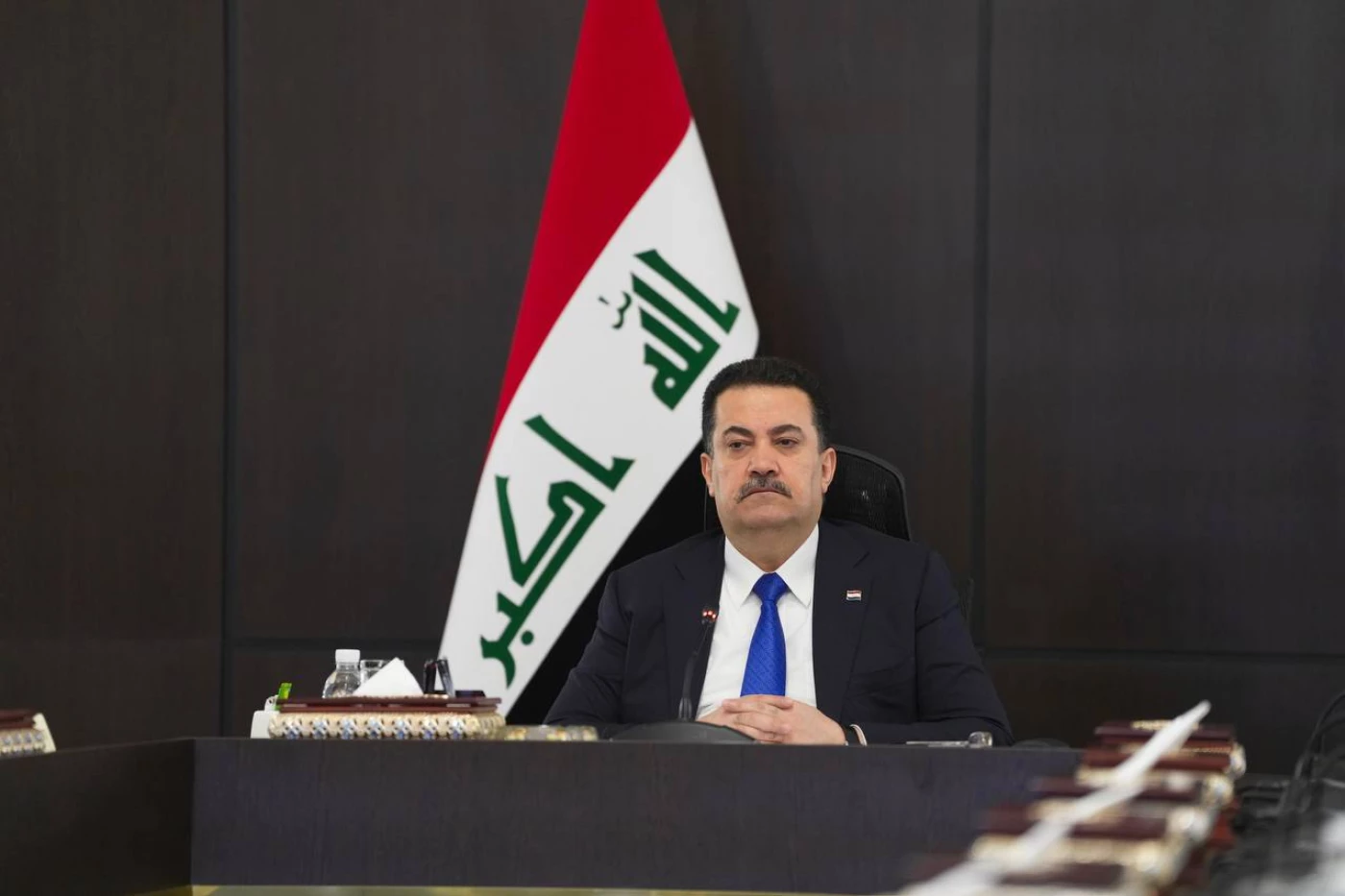 السوداني يناقش في اجتماع أسباب تلوث الهواء الذي شهدته بغداد