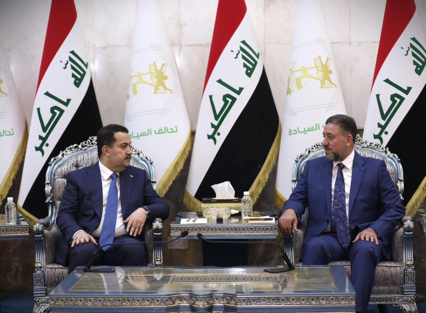  تحالف الخنجر يتغزل بالسوداني.. وائتلاف "الإعمار" يربط بين سوريا والعداء مع رئيسه