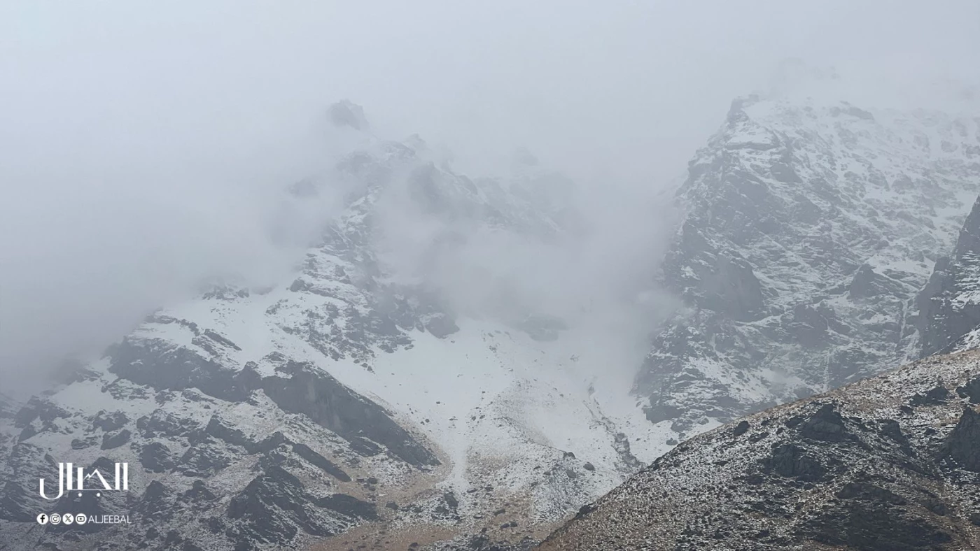 صور| أوّل تساقط للثلوج يغطي جبال "جومان" في إقليم كوردستان