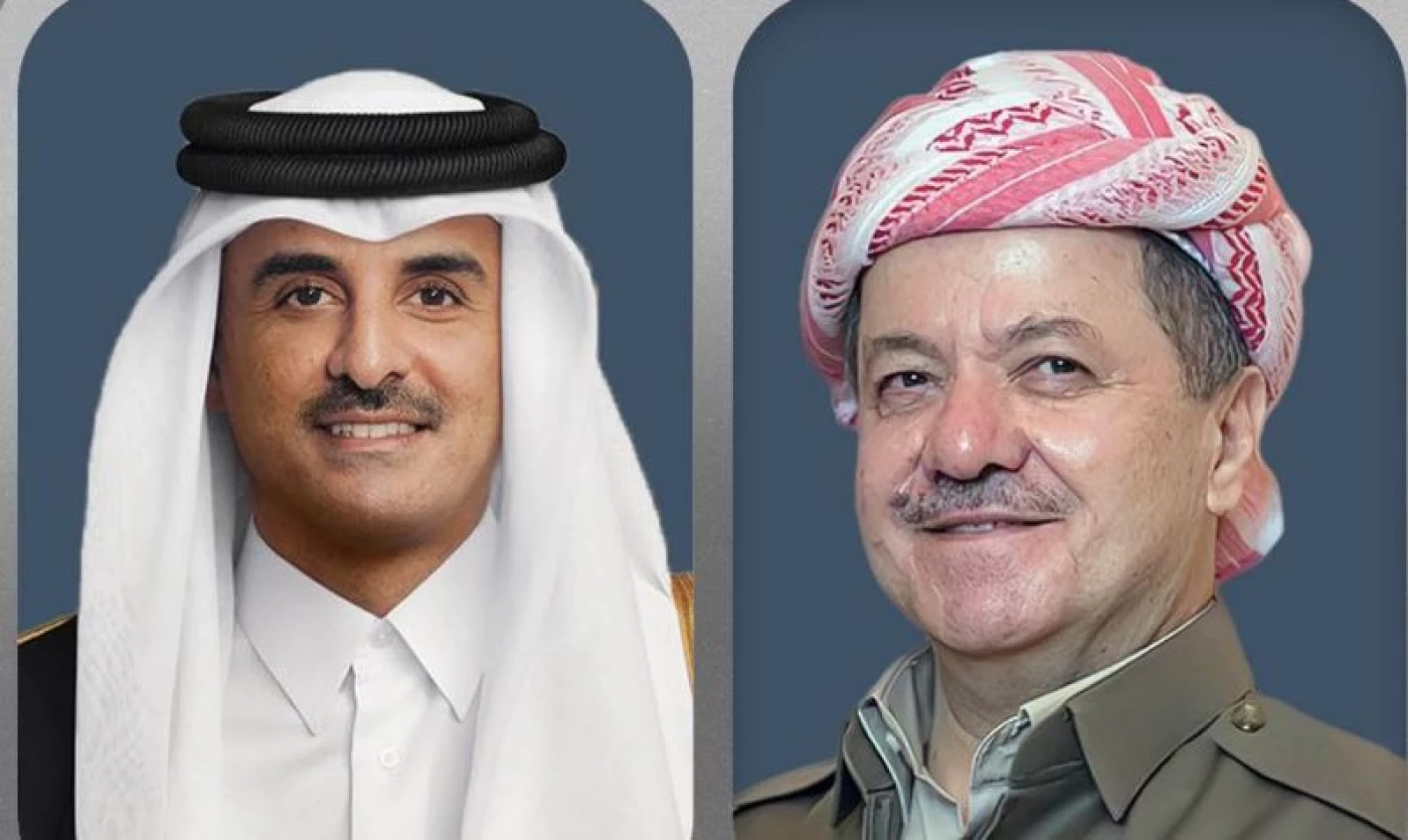 ضرورة إيقاف القتال ومعالجة الخلافات عبر الحوار.. الرئيس بارزاني وأمير قطر يبحثان مستجدات سوريا 