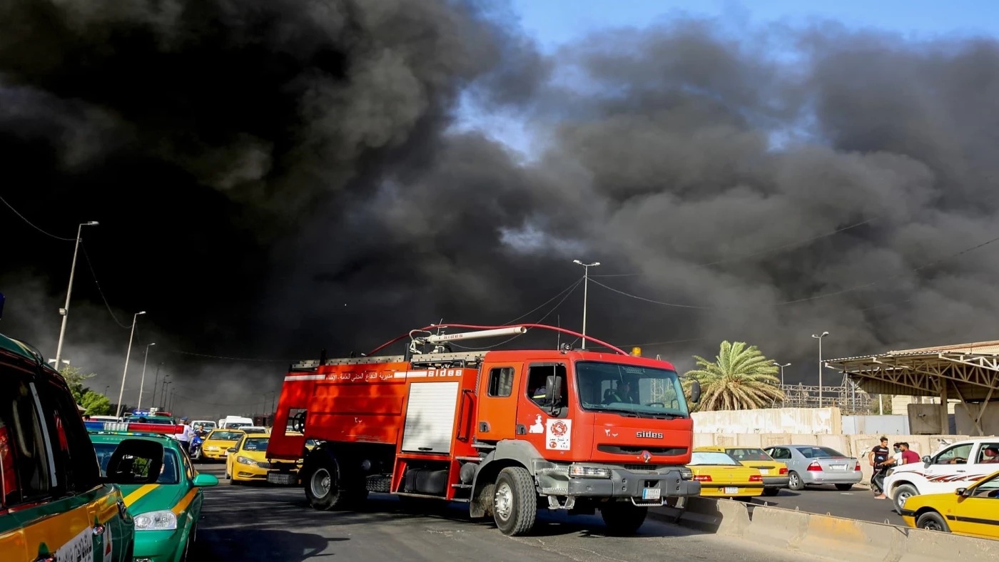اندلاع حريق بمنزل في حي أور.. مصرع 7 أشخاص حتى الآن 