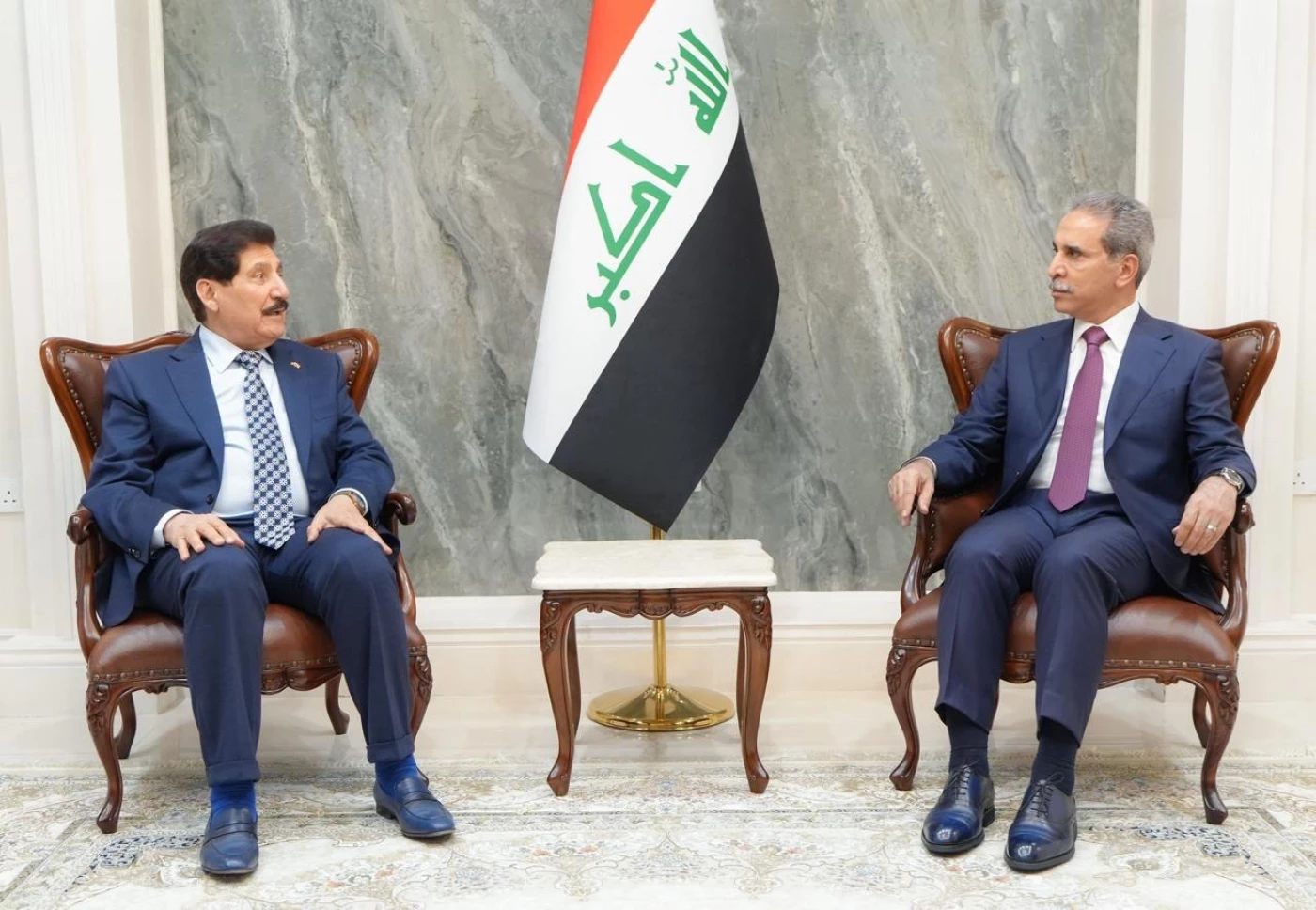 فائق زيدان يبحث مع وفد الديمقراطي الكوردستاني التنسيق بين السلطات الدستورية