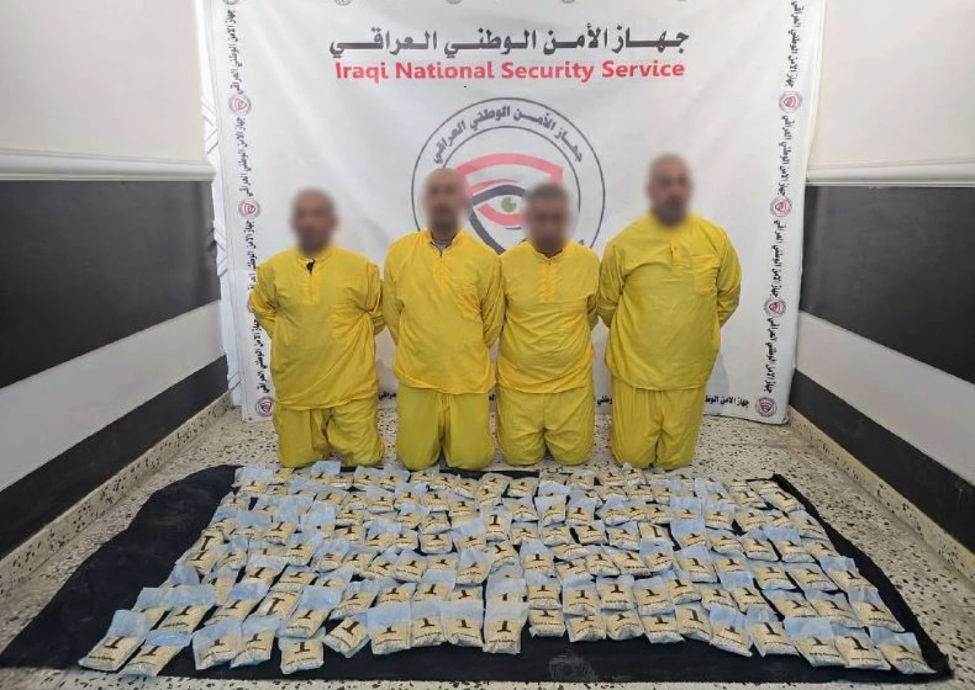اعتقال 10 أشخاص بتهم مخدرات وضبط "كبتاجون" و"كريستال" في نينوى