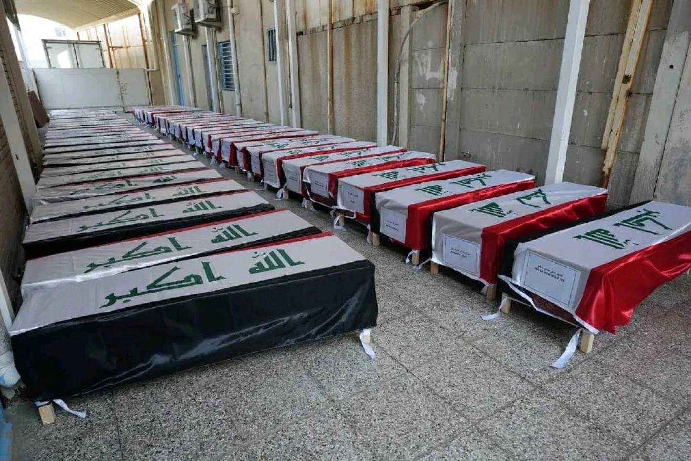 عدد المطابقات وصل إلى 241.. الطب العدلي يتسلّم رفات 70 شهيداً من ضحايا "بادوش" 