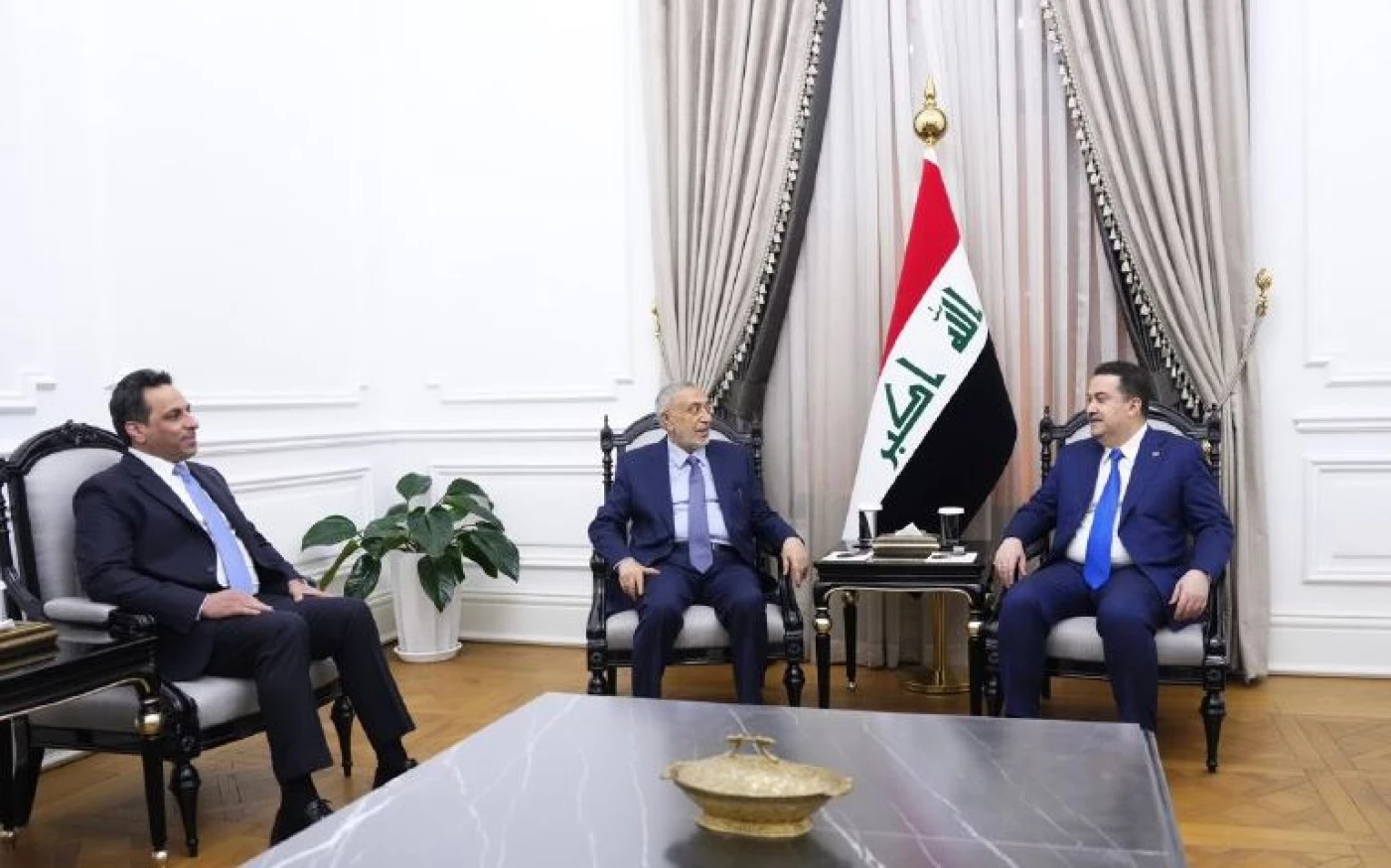 تصدير نفط كوردستان والانتخابات.. لقاء بين السوداني والمشهداني ورئيس النزاهة النيابية