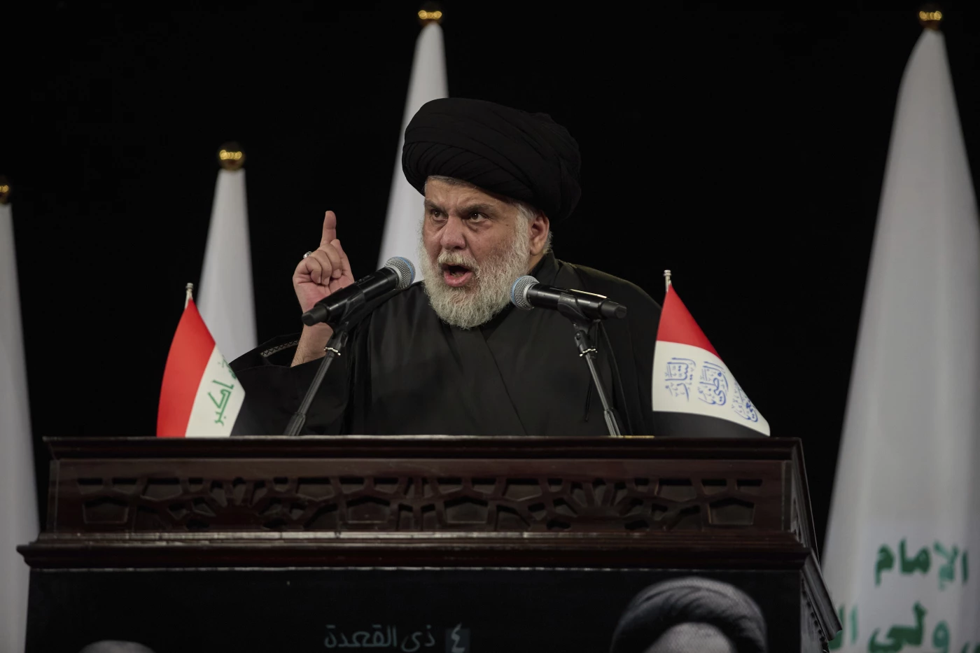 الصدر يتحدث عن تعدي "أهل الباطل" على القواعد الشعبية: بـ"عصائبهم وميليشياتهم"
