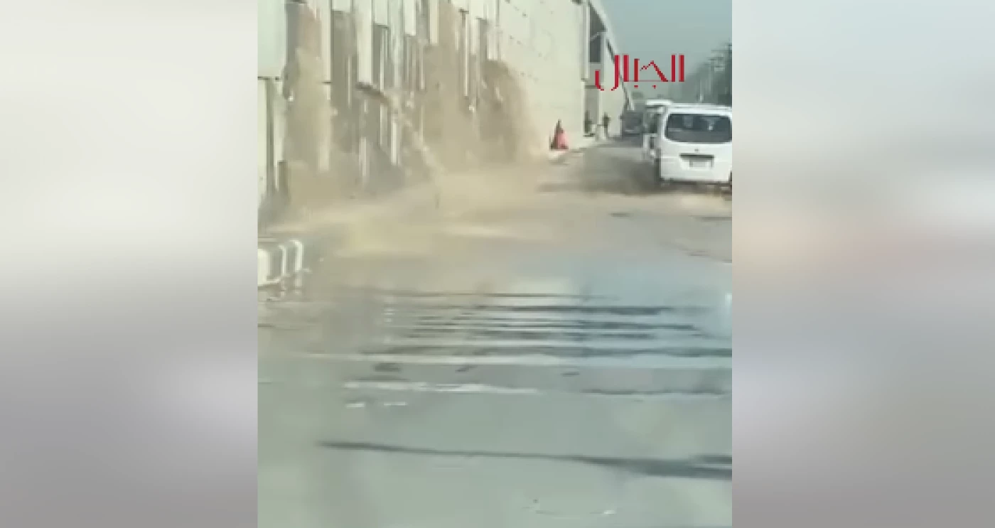 "نافورة" مجسر الزعفرانية.. السوداني يؤكد على معالجة الخلل