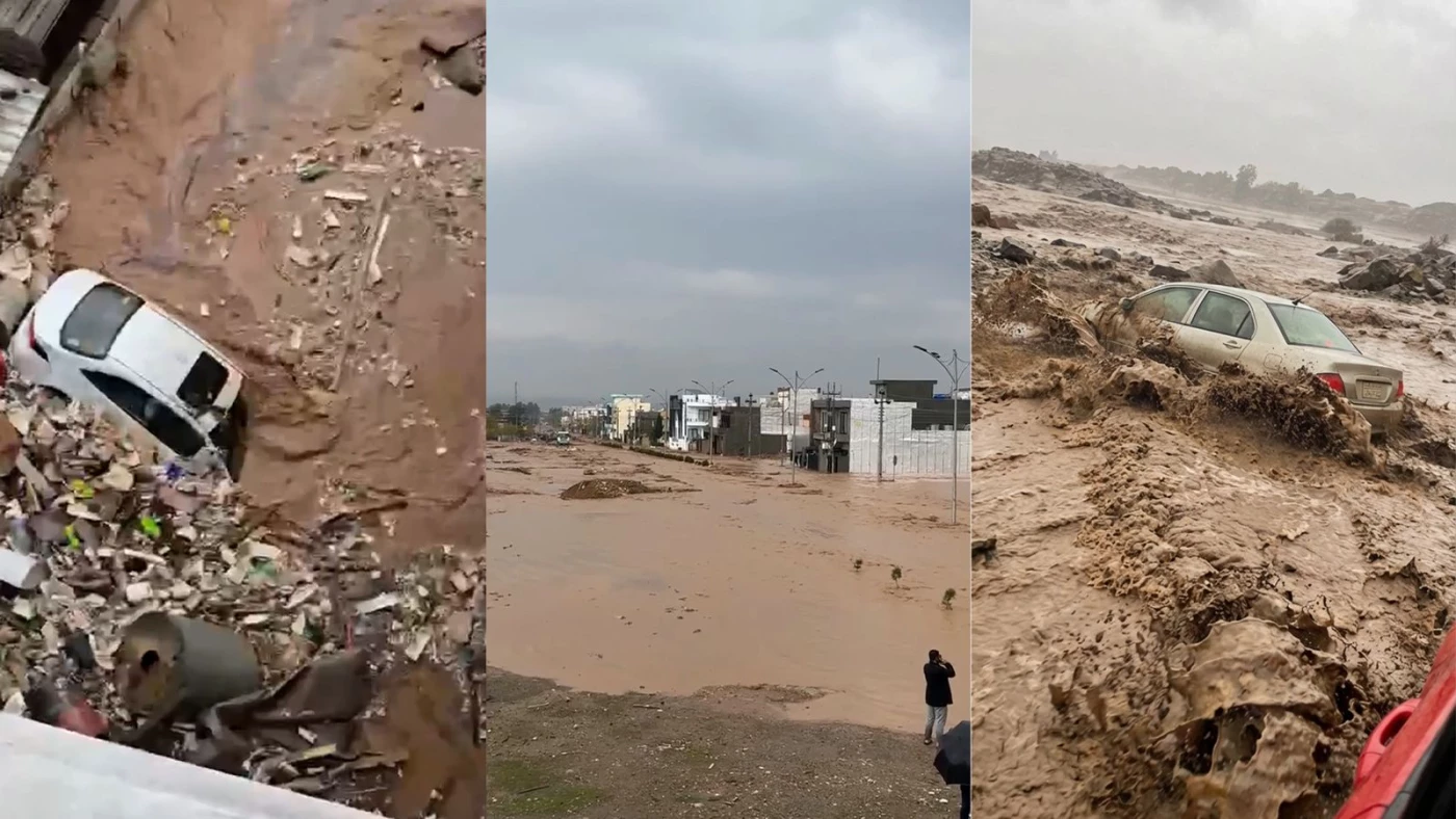 الدفاع المدني في كوردستان لـ"الجبال": وفاة شخصين بسبب السيول والفيضانات في جمجمال