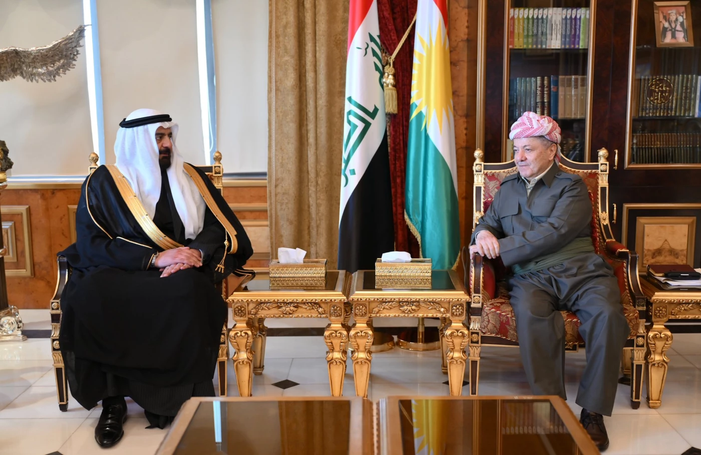 الرئيس بارزاني يستقبل عبد الله الياور لـ"بحث مرحلة ما بعد الانتخابات"