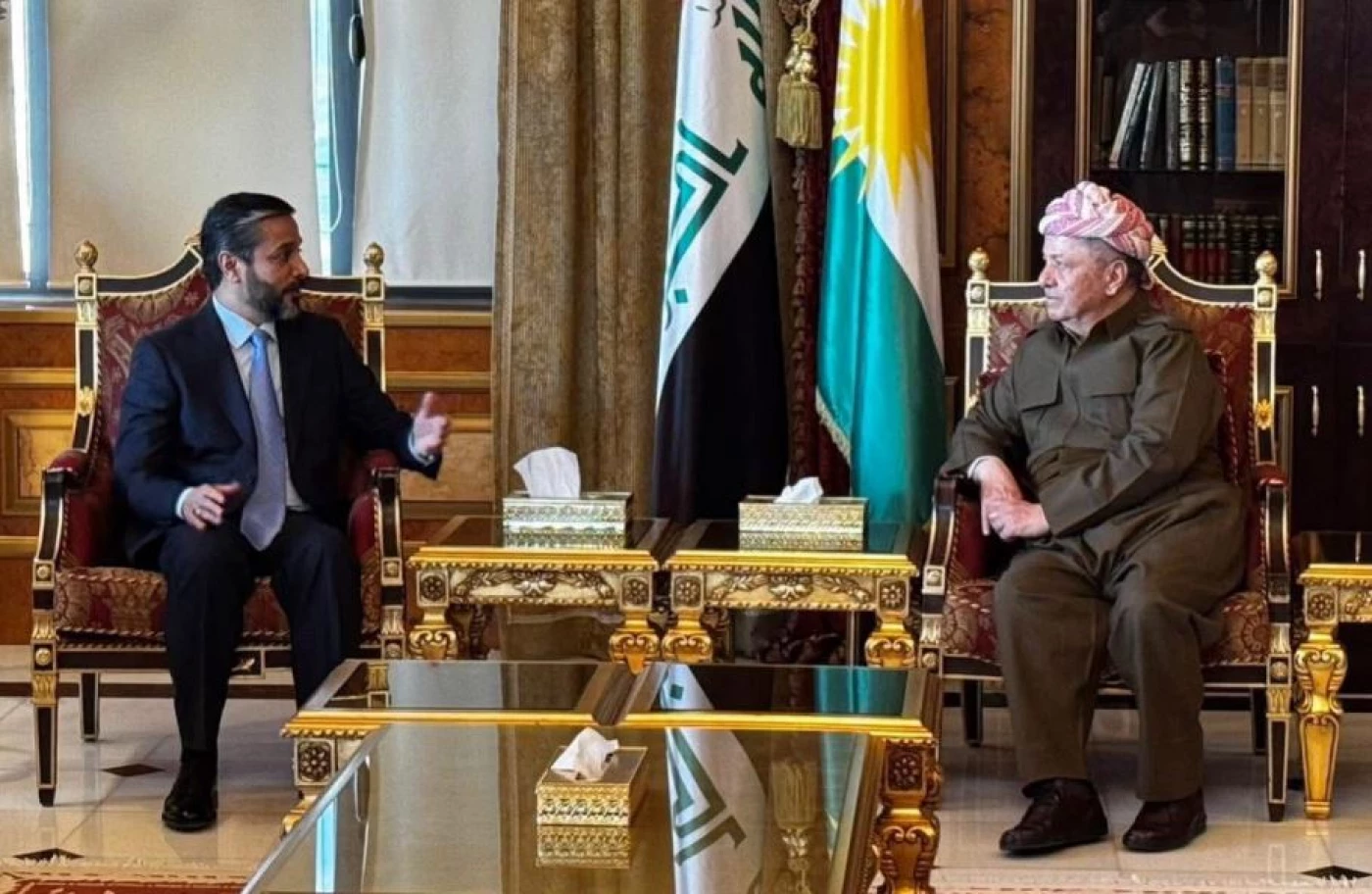 وفد من "صادقون" برئاسة العبودي يزور كوردستان: أجرينا مباحثات "مهمة"