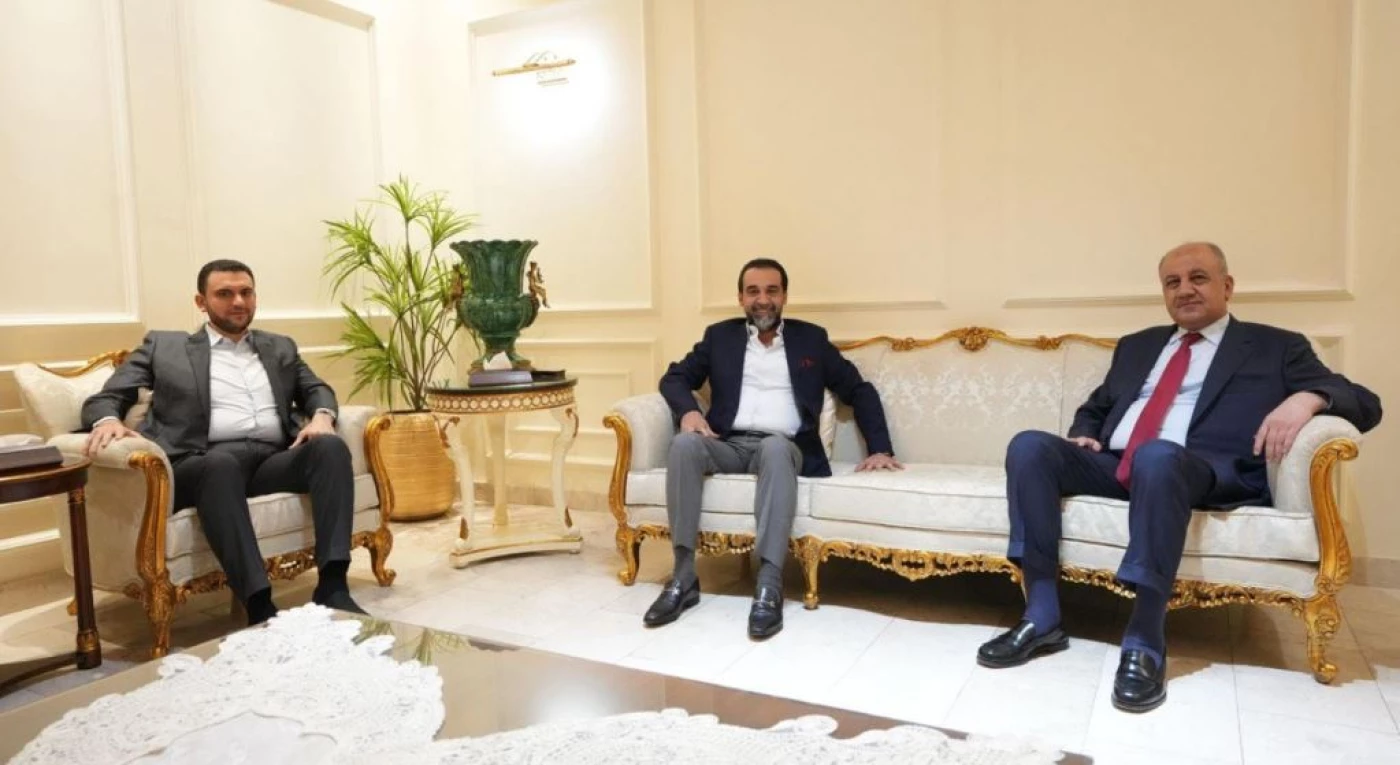 تبادلوا التهاني وأكّدوا على التعاون.. لقاء يجمع الحلبوسي وثابت العباسي وسرمد الخنجر