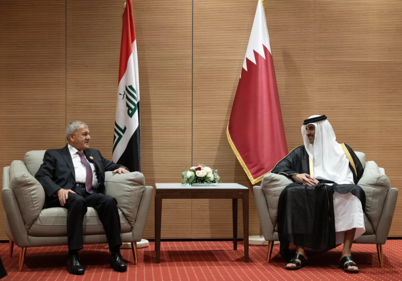 عبد اللطيف رشيد: العراق يدين بشدة الهجوم الإيراني على قاعدة العديد