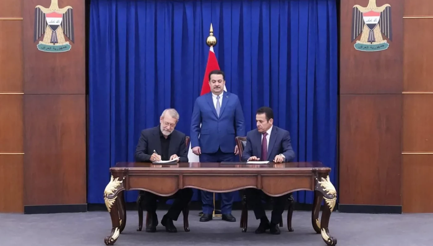 خاص| لاريجاني في بغداد.. محاولة لتخفيف التوتر بين الحكومة والفصائل و"توقيت خطر"