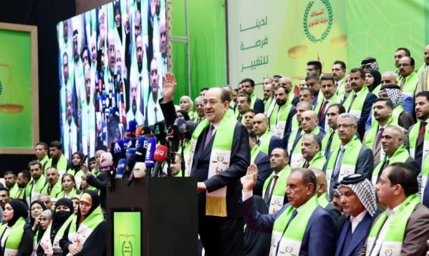 "السلاح يجب أن يكون بيد الدولة".. المالكي يحذّر من عدم المشاركة "الواسعة" بالانتخابات