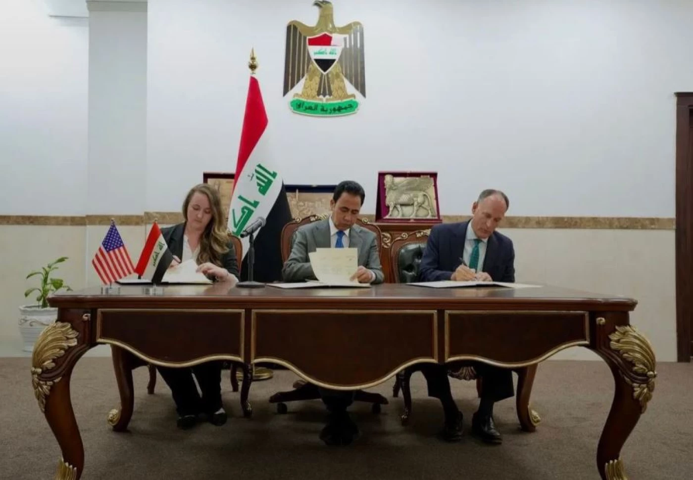 مبعوث ترامب يهنئ أهالي نينوى بتوقيع مذكرة تفاهم مع الولايات المتحدة لإنشاء مركز دولي