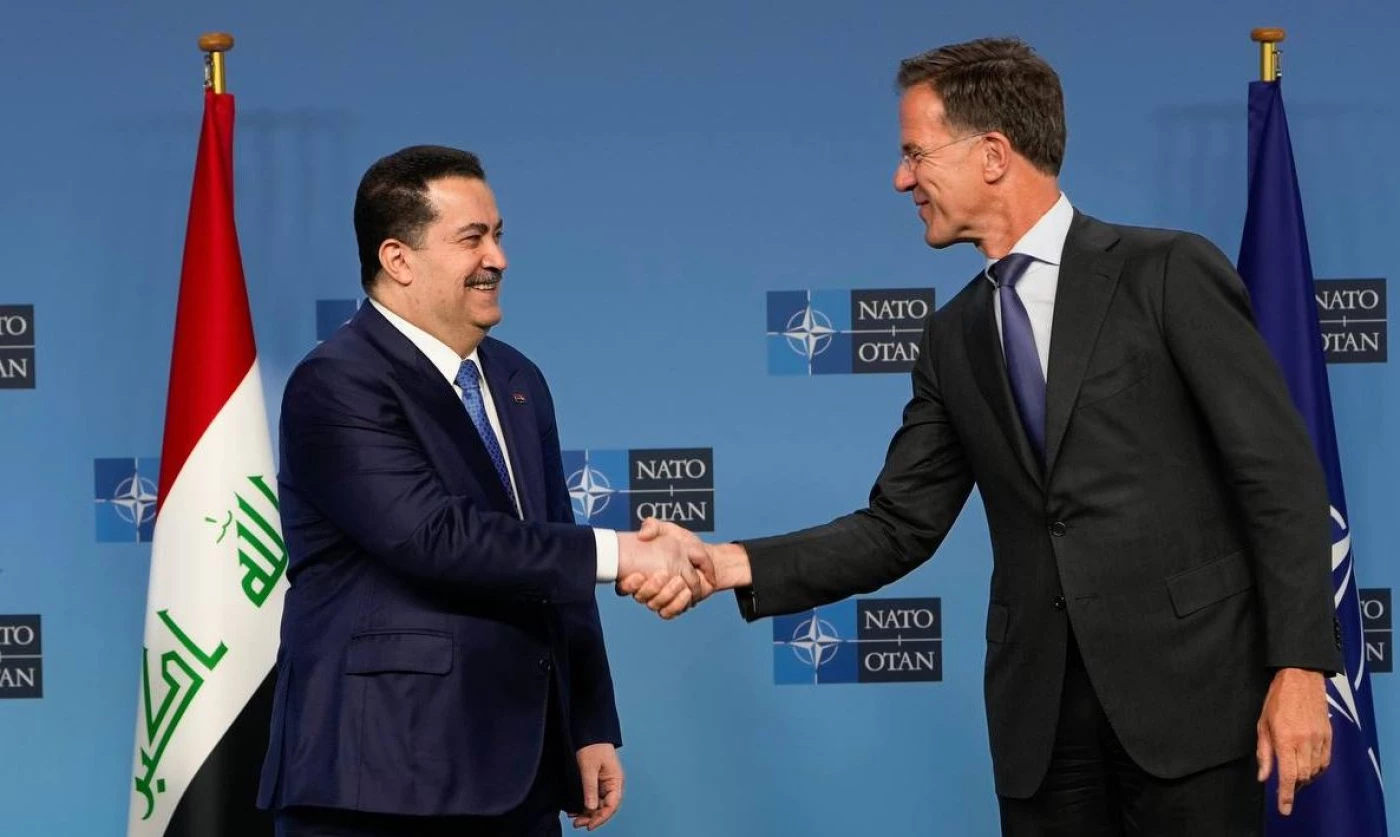 غزّة ودعم "الناتو".. تفاصيل لقاء السوداني وأمين عام حلف شمال الأطلسي