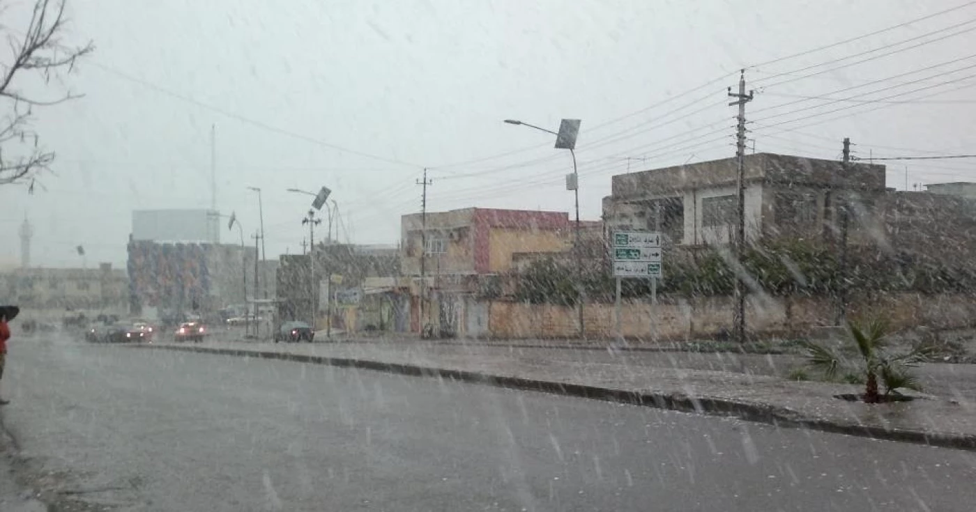 بلدية الموصل تصدر تحذيراً من طقس الغد: ثلوج وأمطار متجمّدة.. خذوا أعلى درجات الحيطة 