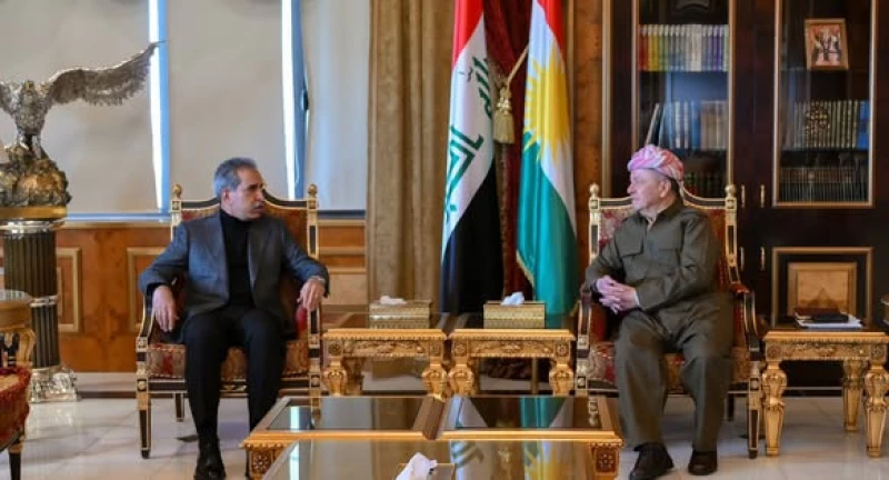 الرئيس بارزاني يبحث مع القضاء الأعلى خطوات العملية السياسية بالعراق