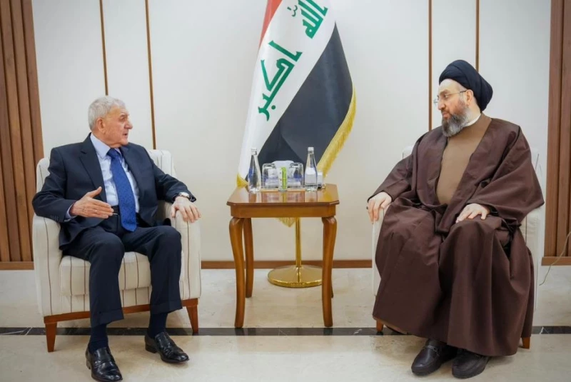 رشيد والحكيم يبحثان تشكيل الحكومة ومفاوضات الكتل السياسية